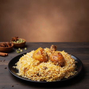 Kolkata Style Chicken Biriyani [Serve 1]
